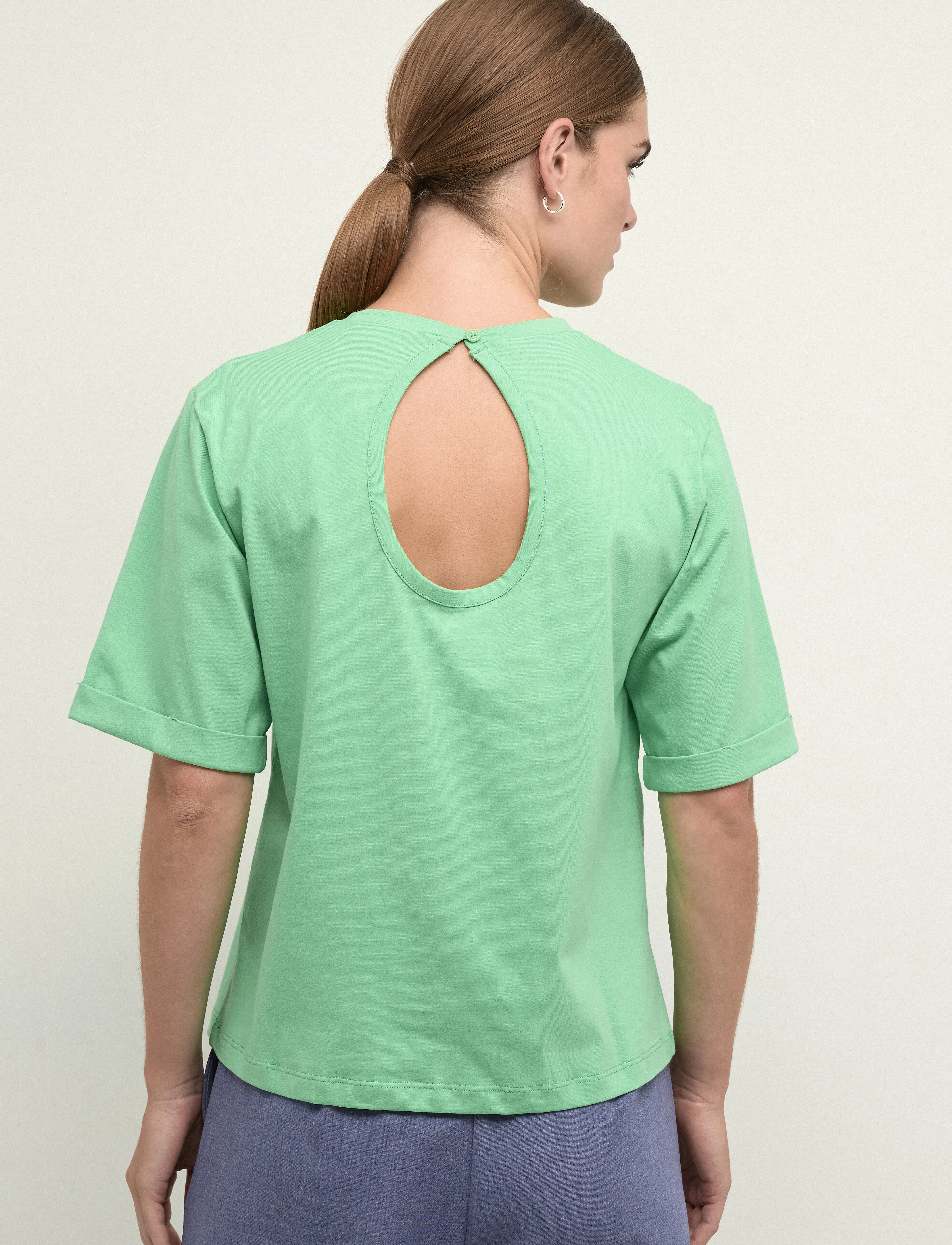 Karen By Simonsen - IvanaKB Tee - jade cream - 4