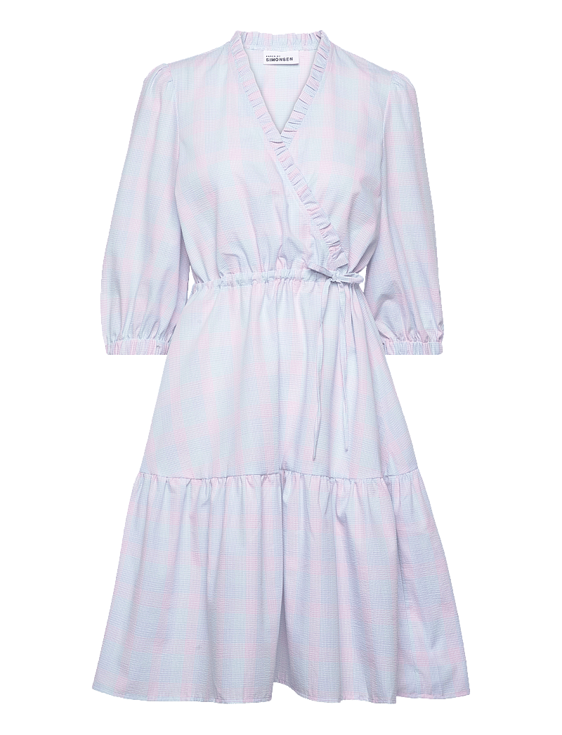 Karen By Simonsen - IvetteKB Dress - sommerkleider - pink multi check - 1