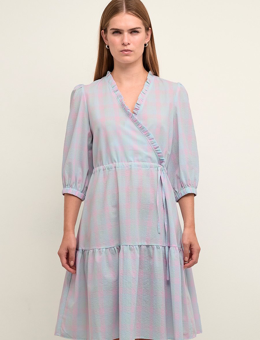 Karen By Simonsen - IvetteKB Dress - pink multi check - 0