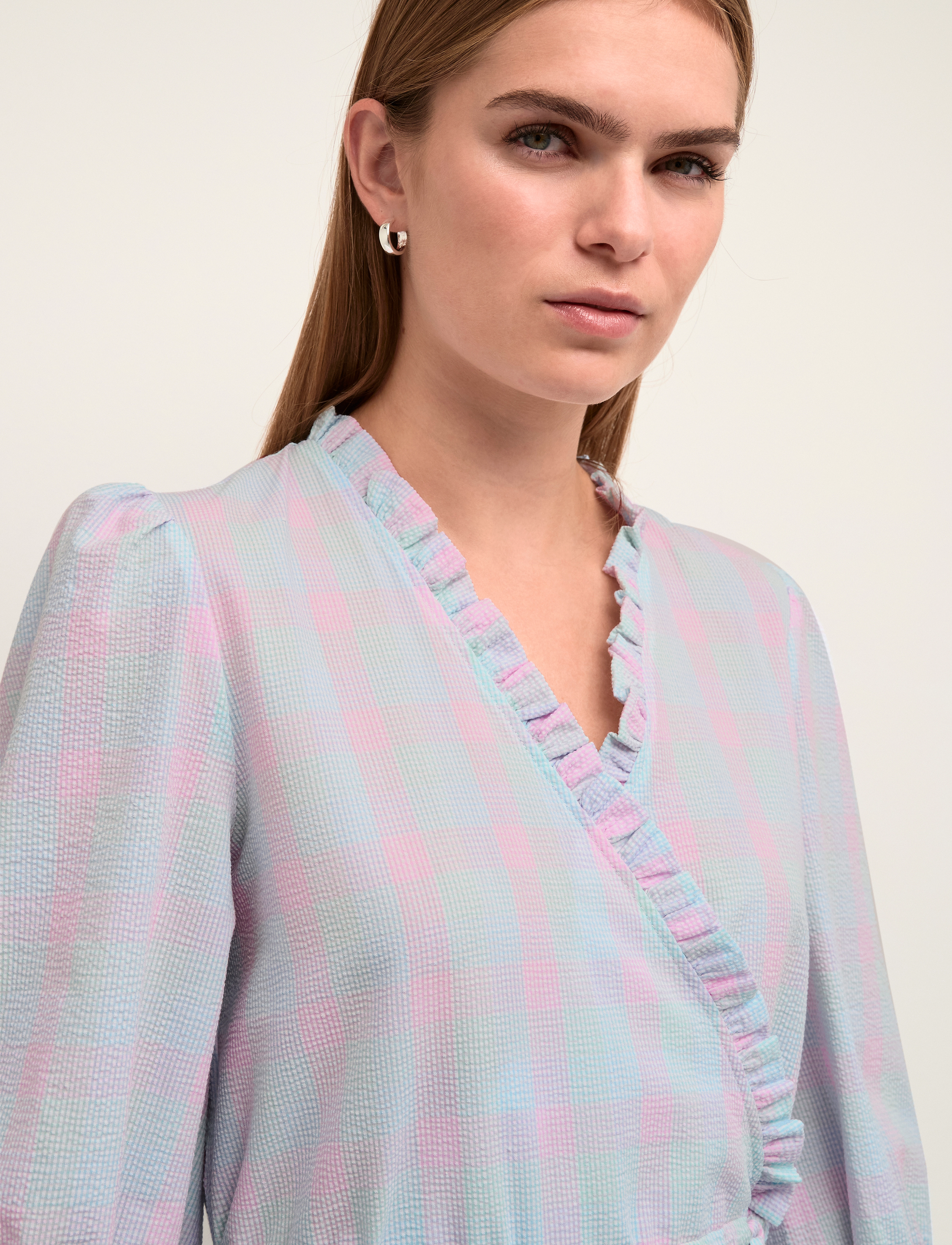 Karen By Simonsen - IvetteKB Dress - pink multi check - 5