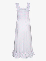 Karen By Simonsen - IvetteKB Long Dress - summer dresses - pink multi check - 1