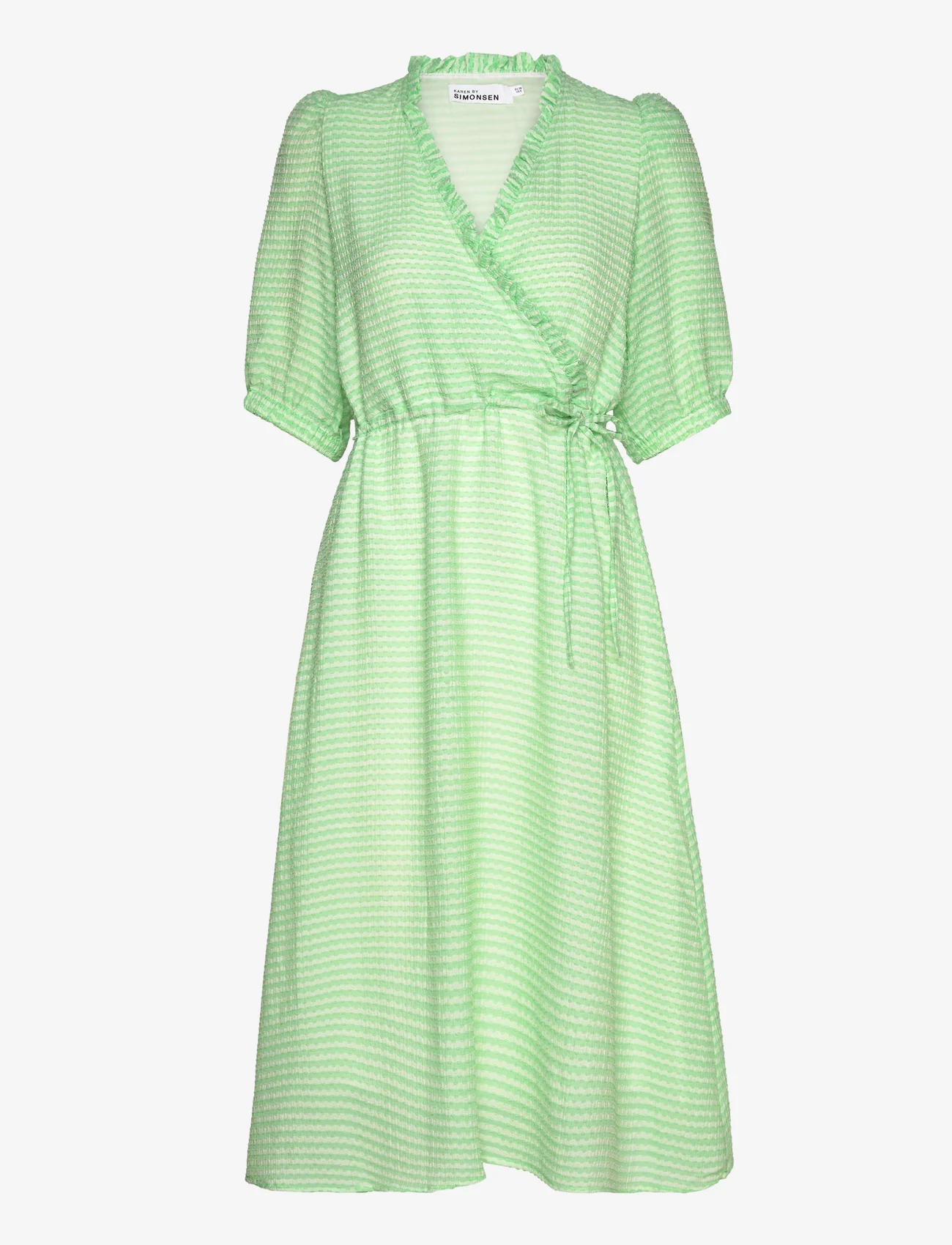 Karen By Simonsen - IppaKB Dress - vidutinio ilgio suknelės - pastel green - 0
