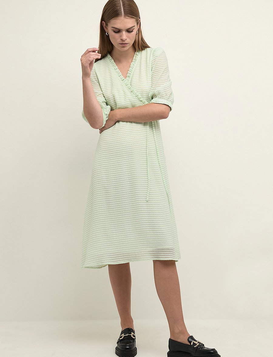 Karen By Simonsen - IppaKB Dress - midikleider - pastel green - 3