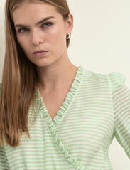 Karen By Simonsen - IppaKB Dress - midi kjoler - pastel green - 5