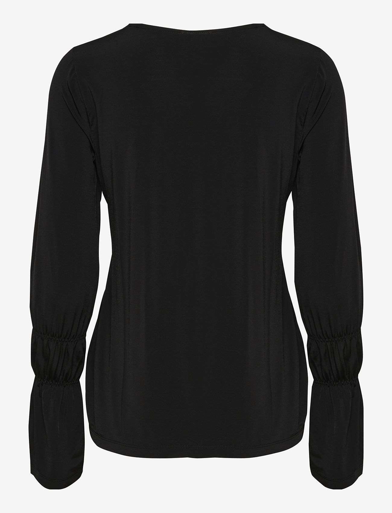 Karen By Simonsen - KiraKB Top - langärmlige blusen - meteorite - 2