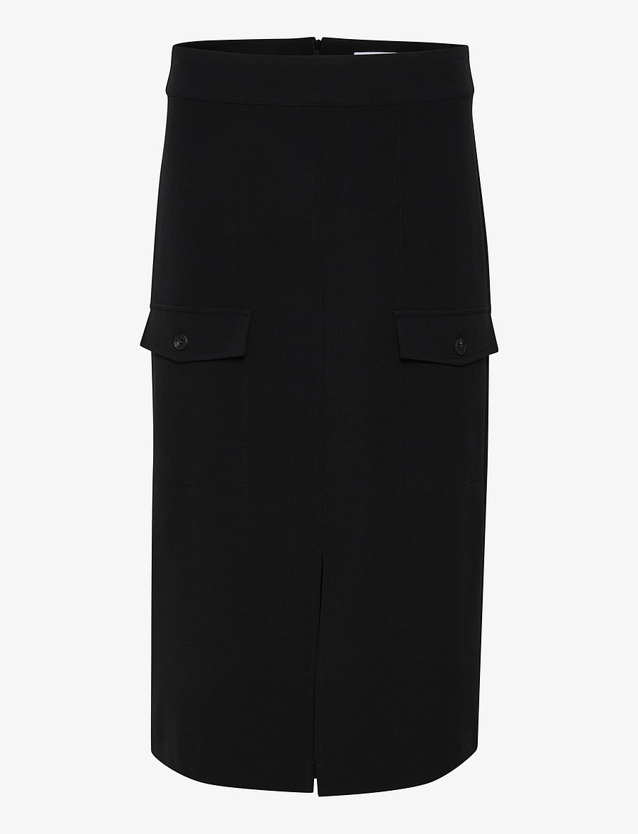 Karen By Simonsen - KristelKB Skirt - midi nederdele - meteorite - 1