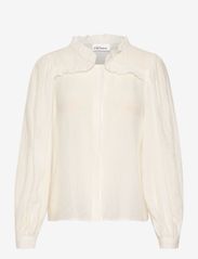 Karen By Simonsen - KayaKB Blouse - blouses met lange mouwen - bright white - 0