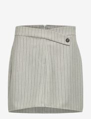 Karen By Simonsen - KathrineKB Skirt - short skirts - opal gray melange - 0