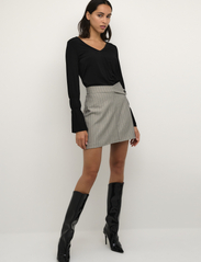 Karen By Simonsen - KathrineKB Skirt - short skirts - opal gray melange - 3