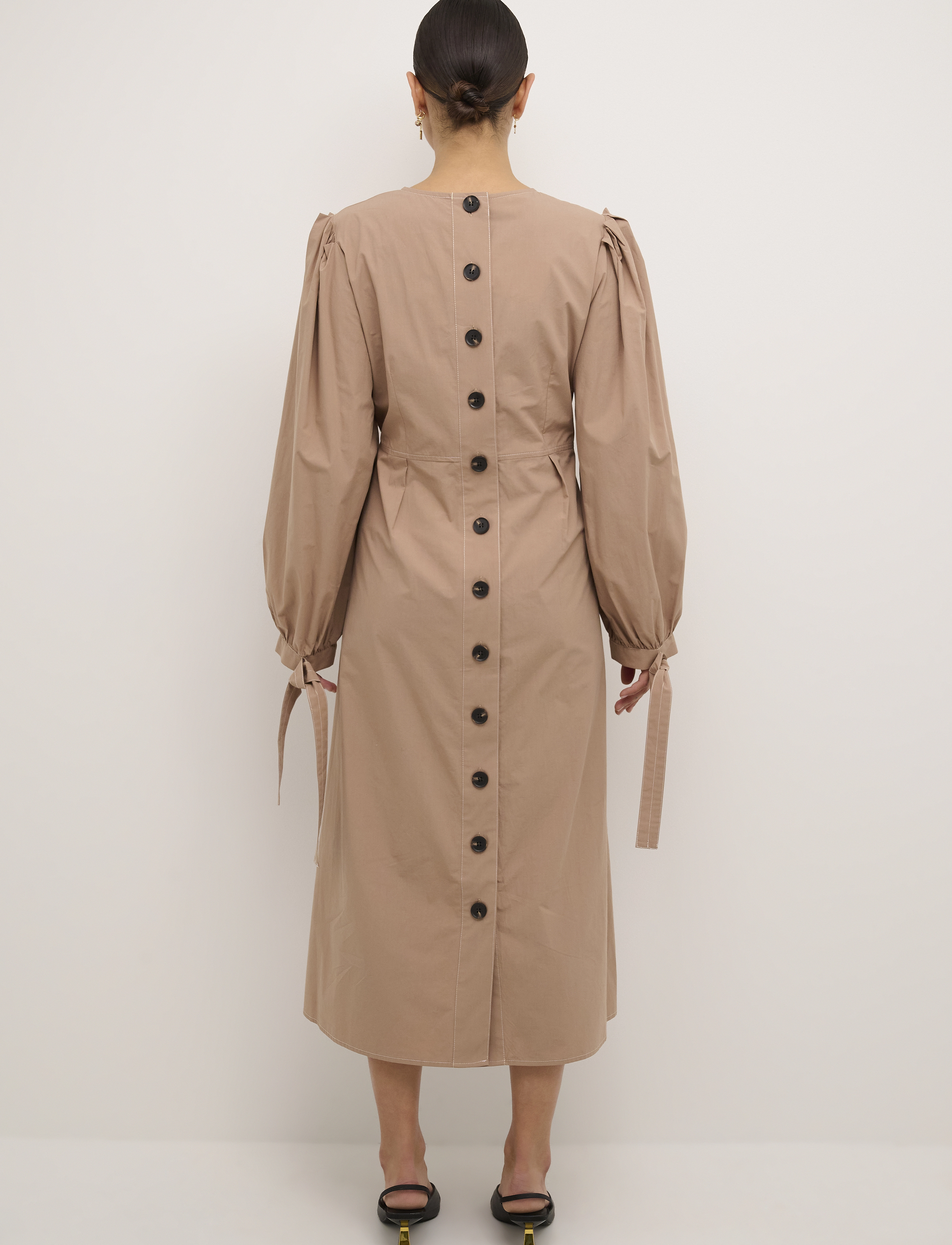 Karen By Simonsen - KlaraKB Dress - sommerkjoler - portabella - 3