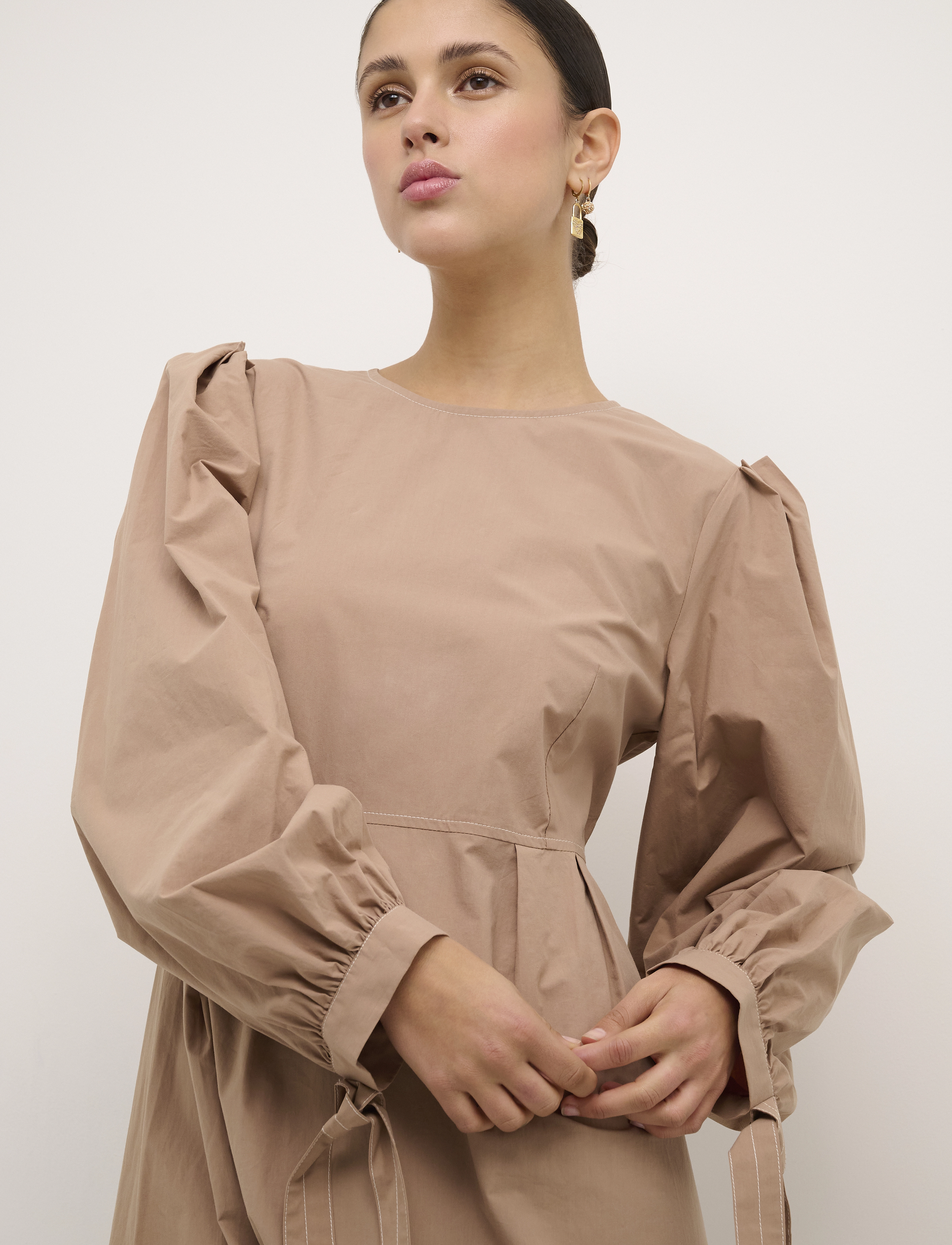 Karen By Simonsen - KlaraKB Dress - sommerkjoler - portabella - 4