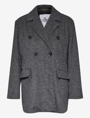 Karen By Simonsen - KikiKB Blazer Jacket - wool jackets - meteorite - 0
