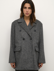 Karen By Simonsen - KikiKB Blazer Jacket - winter jackets - meteorite - 1