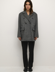 Karen By Simonsen - KikiKB Blazer Jacket - wool jackets - meteorite - 3