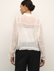 Karen By Simonsen - LindaKB Blouse - long-sleeved blouses - egret - 3