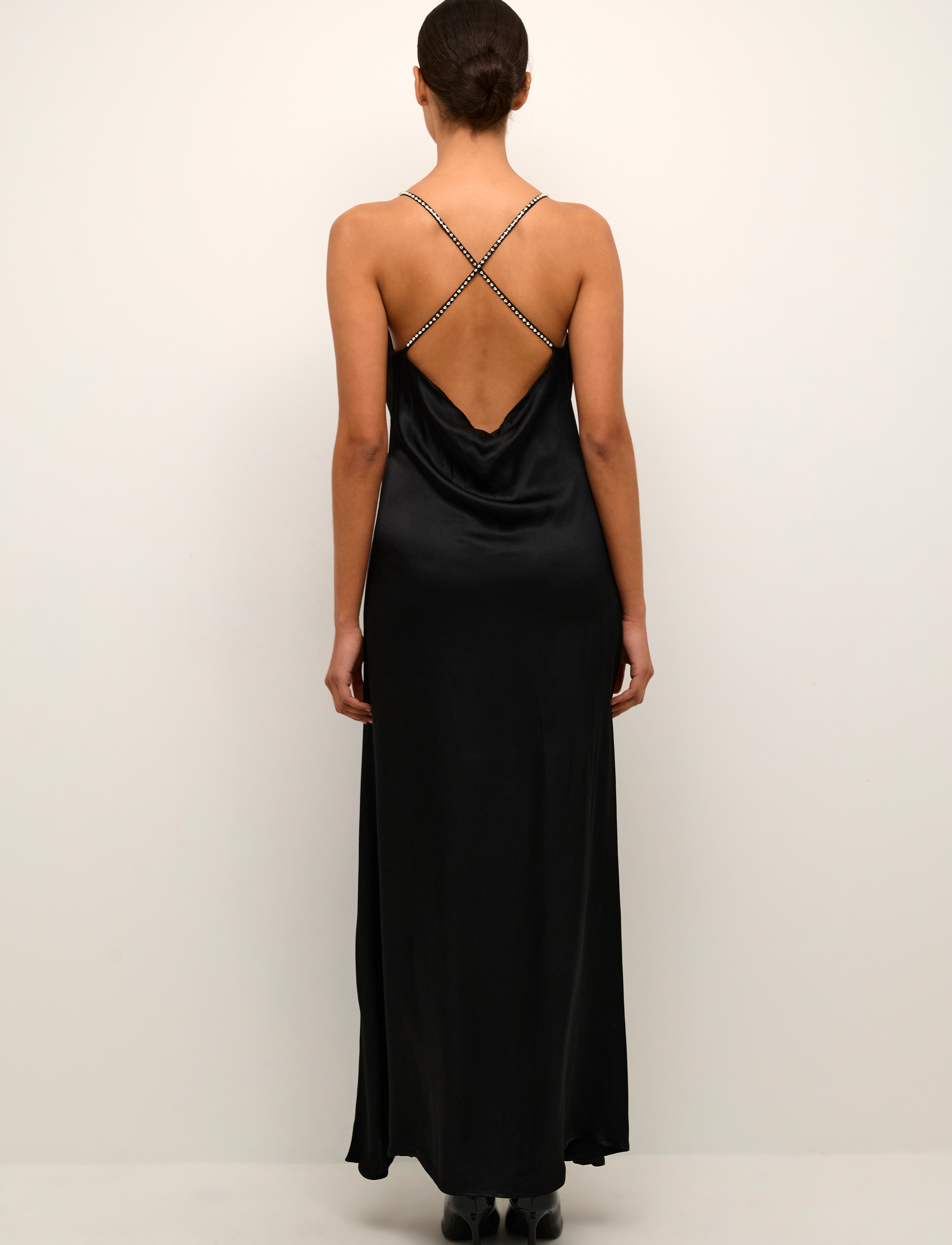 Karen By Simonsen - LajaKB Dress - slip dresses - meteorite - 4