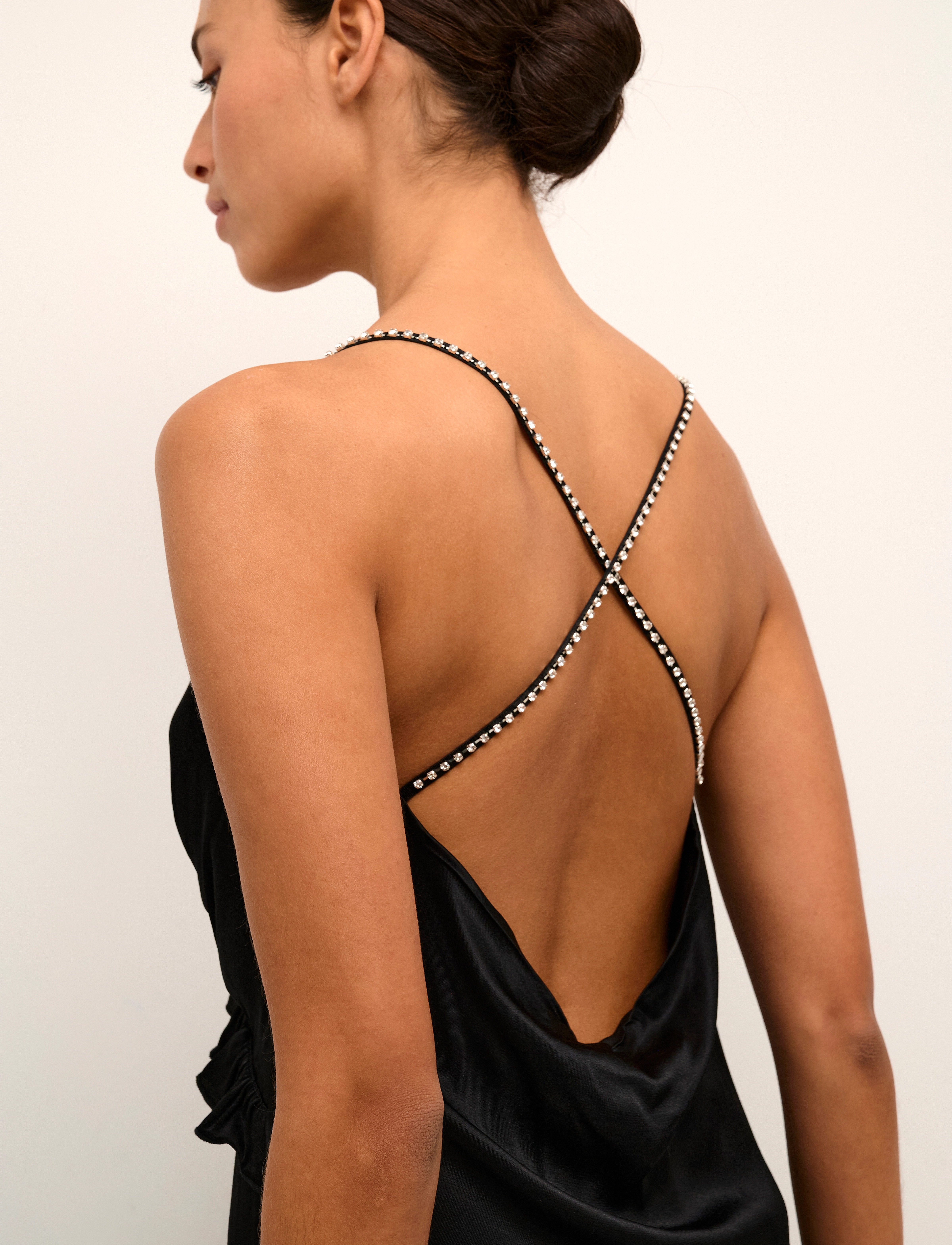 Karen By Simonsen - LajaKB Dress - slip dresses - meteorite - 5