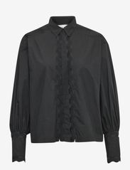 Karen By Simonsen - KuellaKB Shirt - langærmede skjorter - meteorite - 0