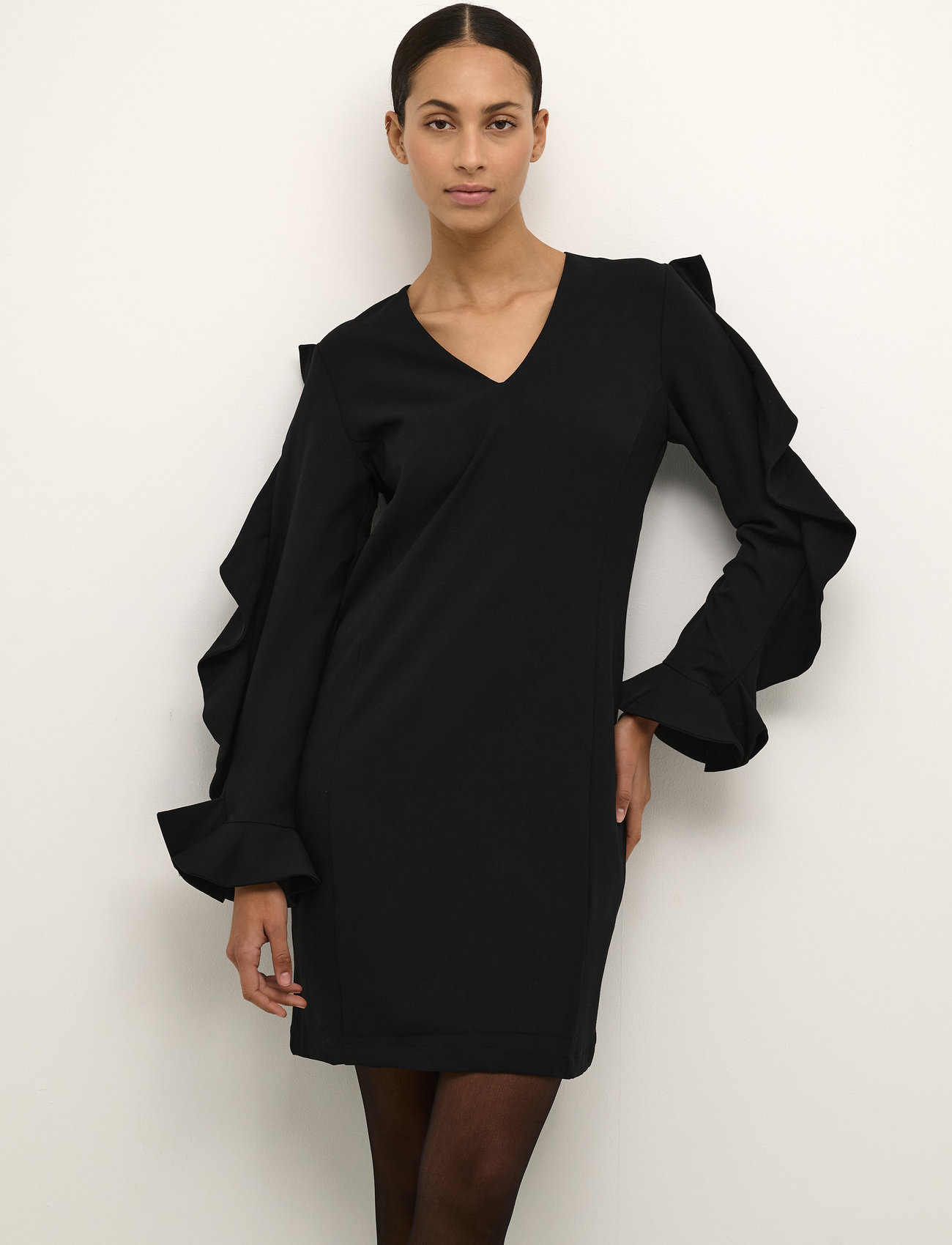 Karen By Simonsen - LiliKB Dress - ballīšu apģērbs par outlet cenām - meteorite - 1