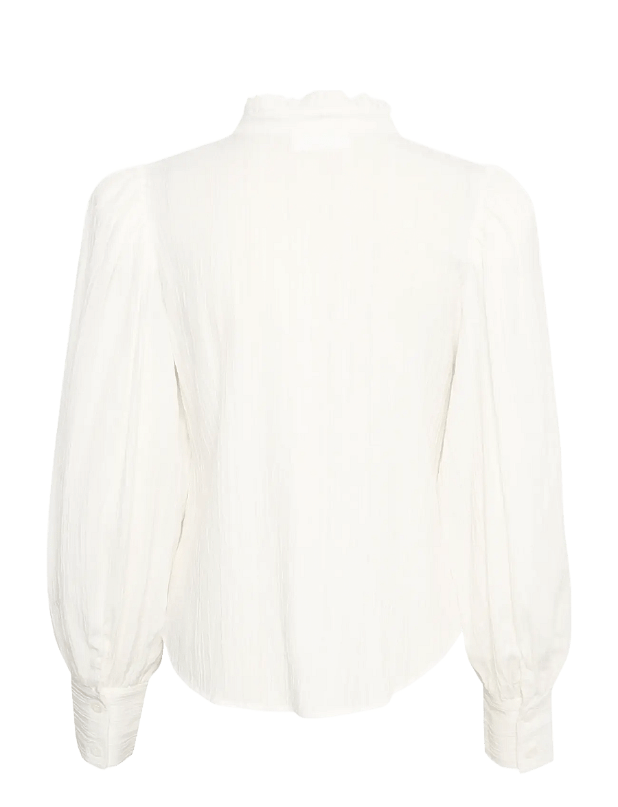Karen By Simonsen - FrostyKB Frill Shirt - bright white - 2