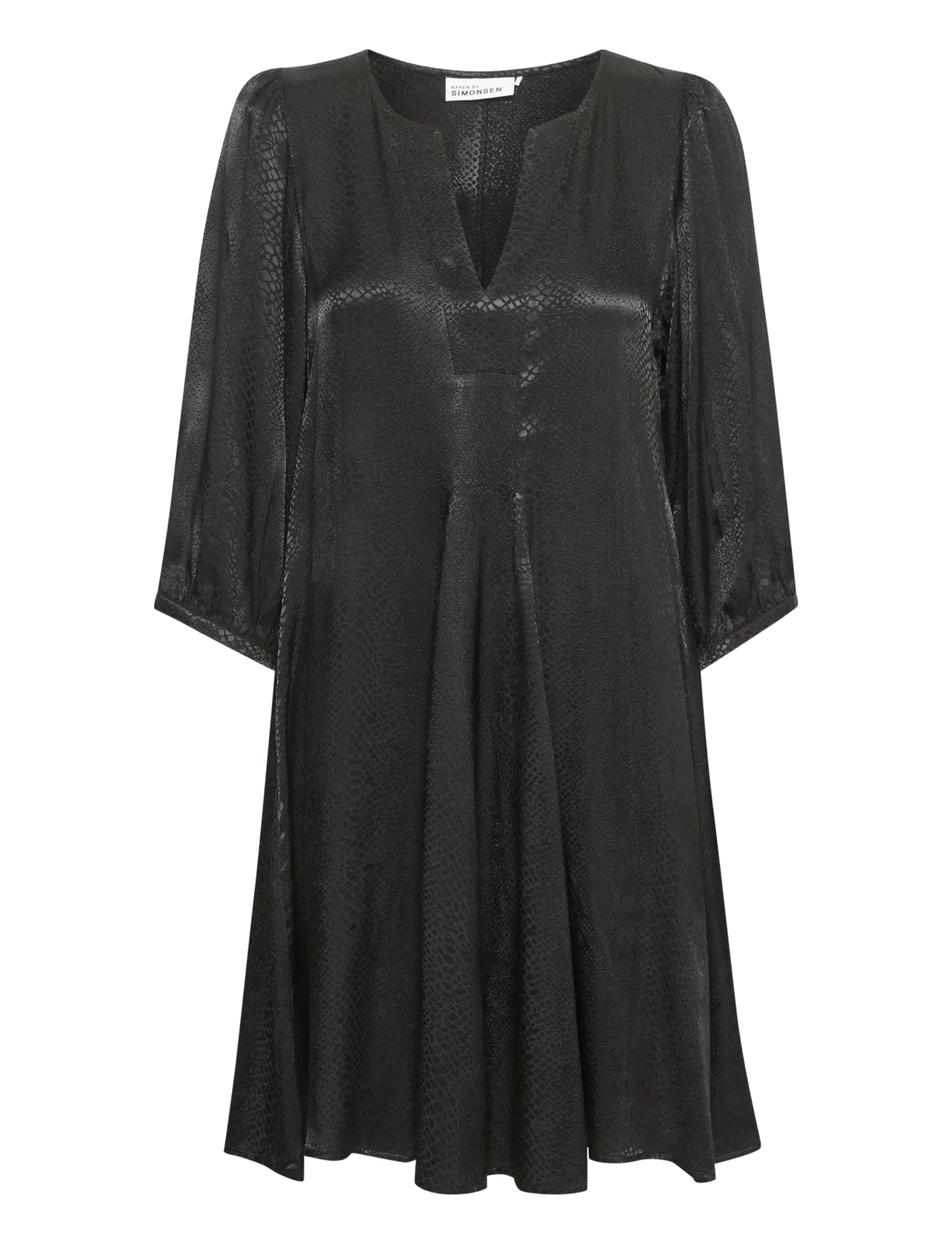 Karen By Simonsen DarlingKB Indie Dress - Kjoler - METEORITE / black