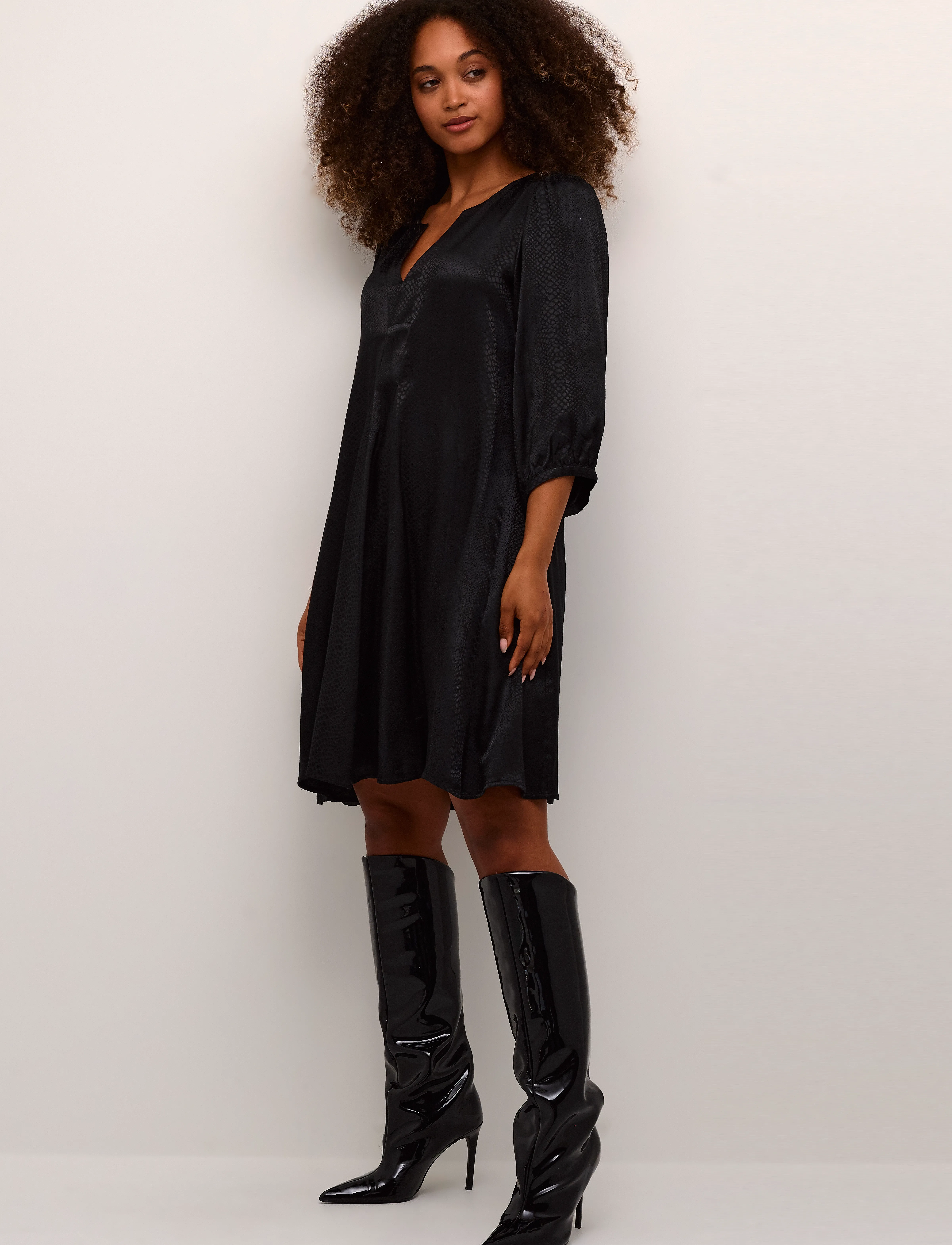 Karen By Simonsen - DarlingKB Indie Dress - kurze kleider - meteorite - 3