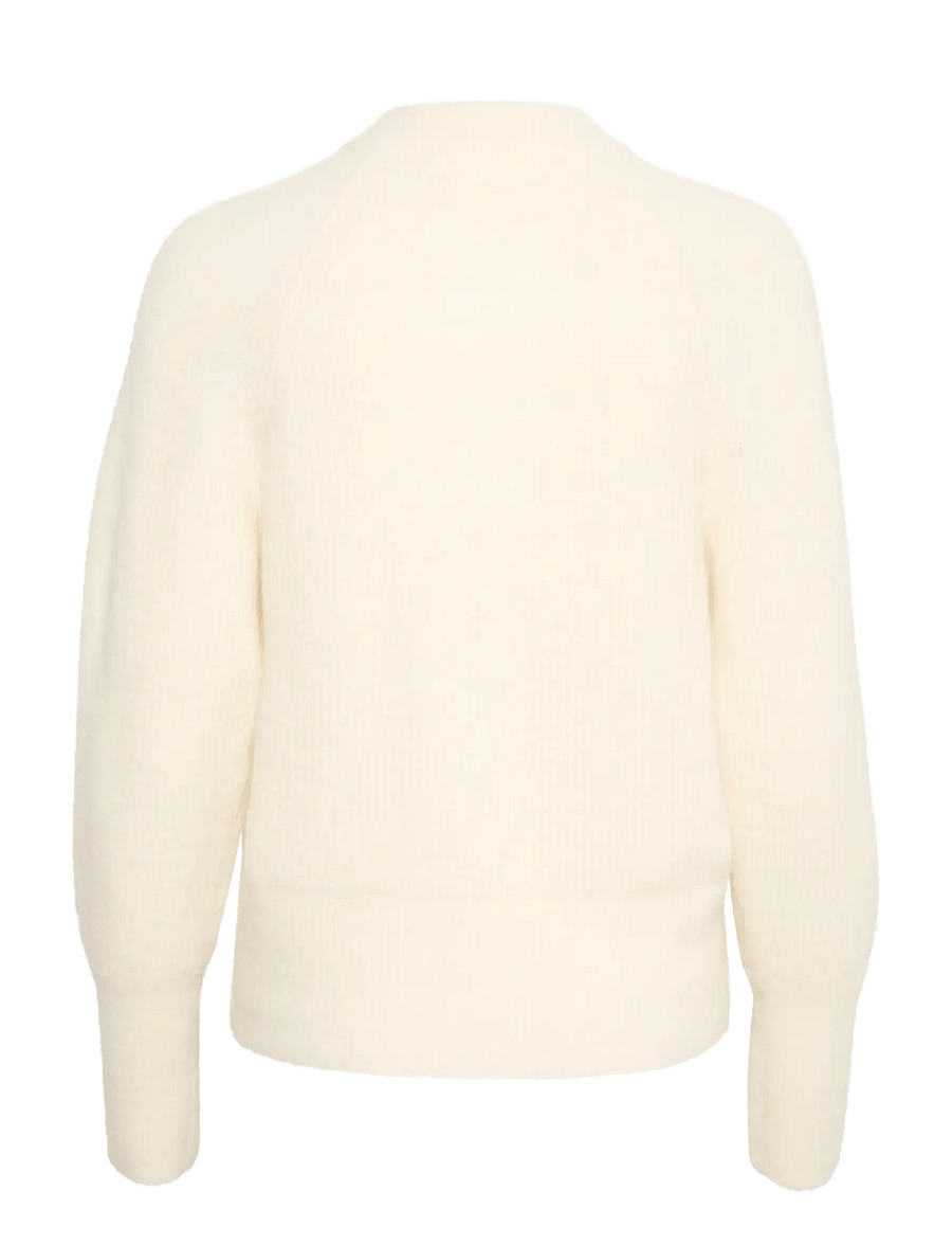 Karen By Simonsen - DebbieKB Short Cardigan - strickjacken - egret - 2