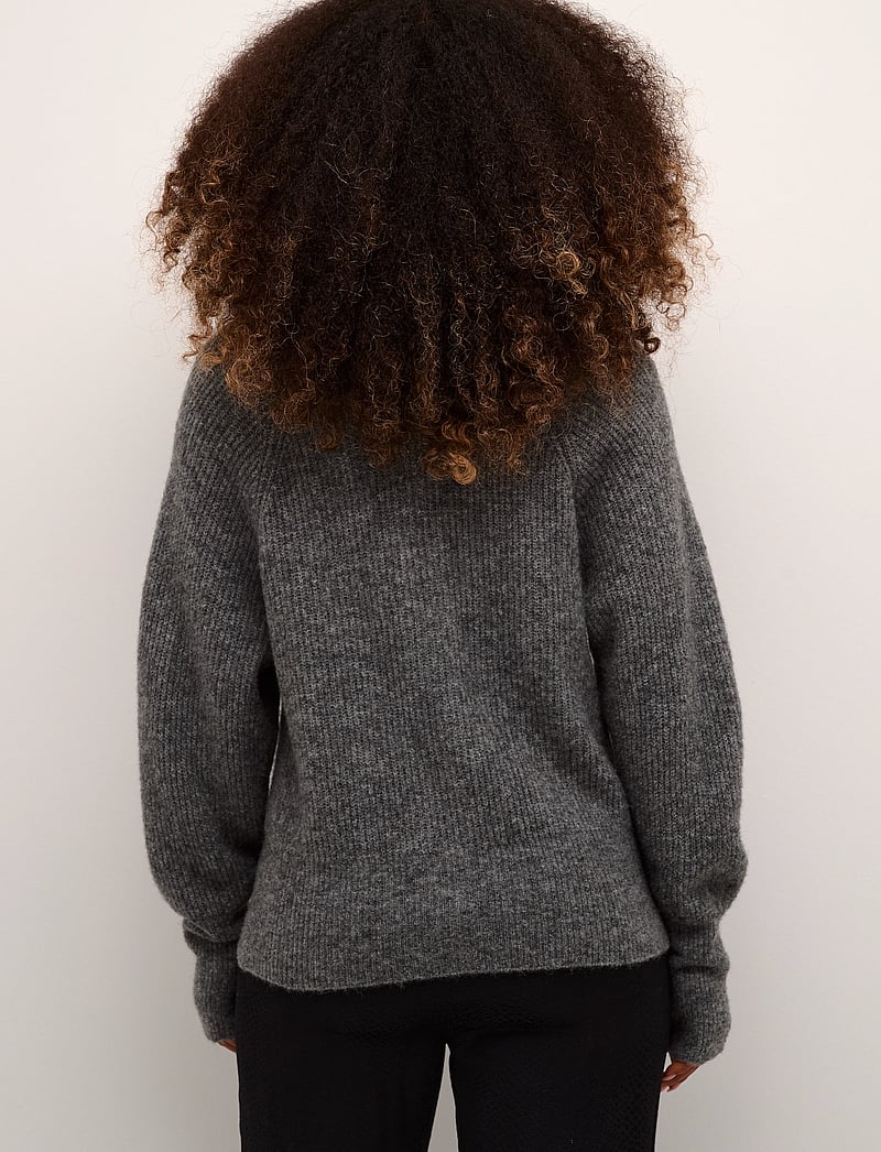 Karen By Simonsen - DebbieKB Short Cardigan - kardiganid - opal gray melange - 4