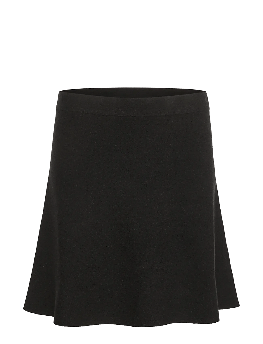 Karen By Simonsen - DoddieKB Knit Skirt - strickröcke - meteorite - 1
