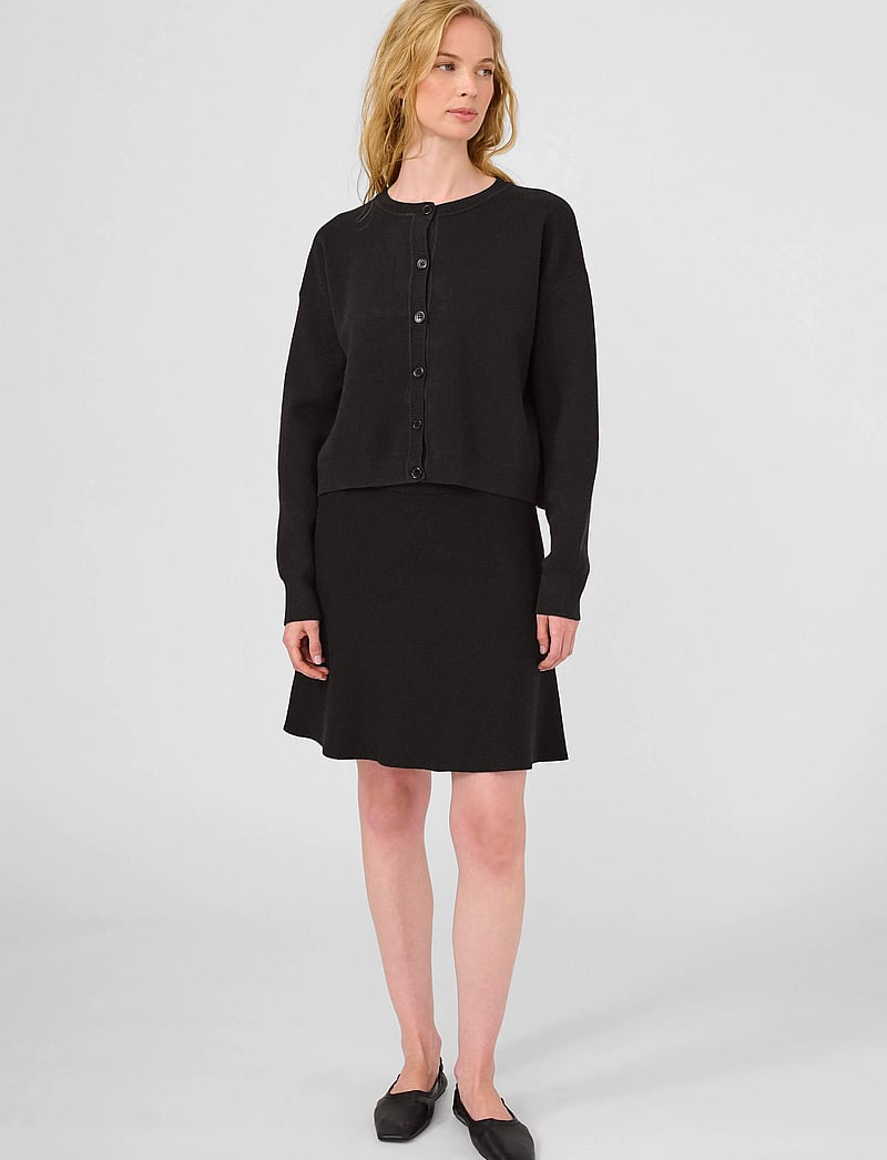 Karen By Simonsen - DoddieKB Knit Skirt - neulehameet - meteorite - 3
