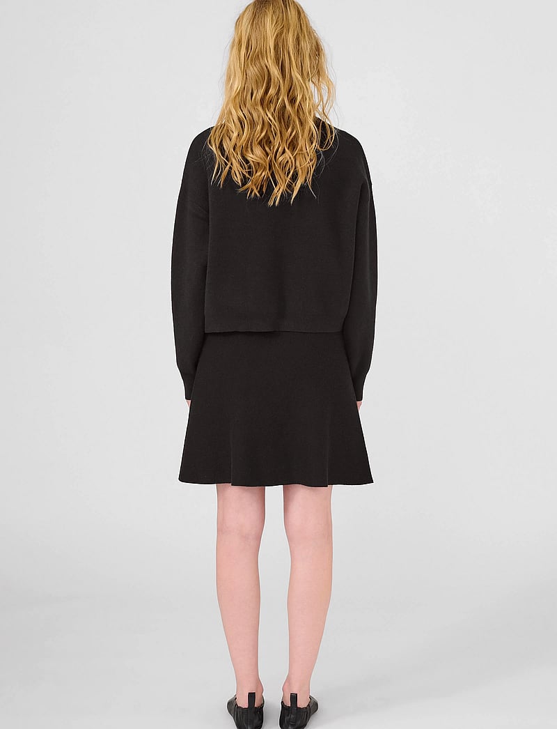 Karen By Simonsen - DoddieKB Knit Skirt - neulehameet - meteorite - 4