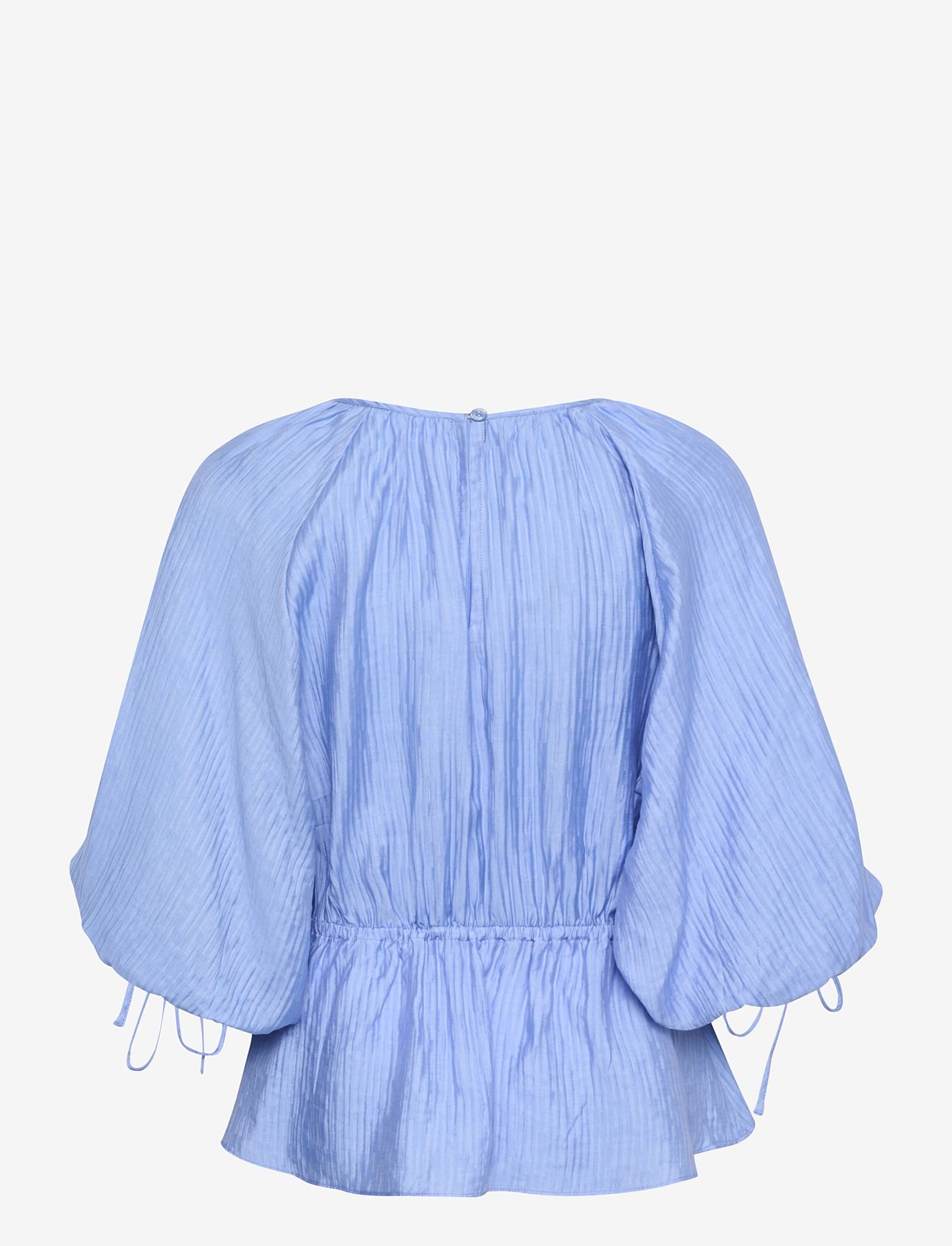 Karen By Simonsen - NomaKB Blouse - long-sleeved blouses - della robbia blue - 1