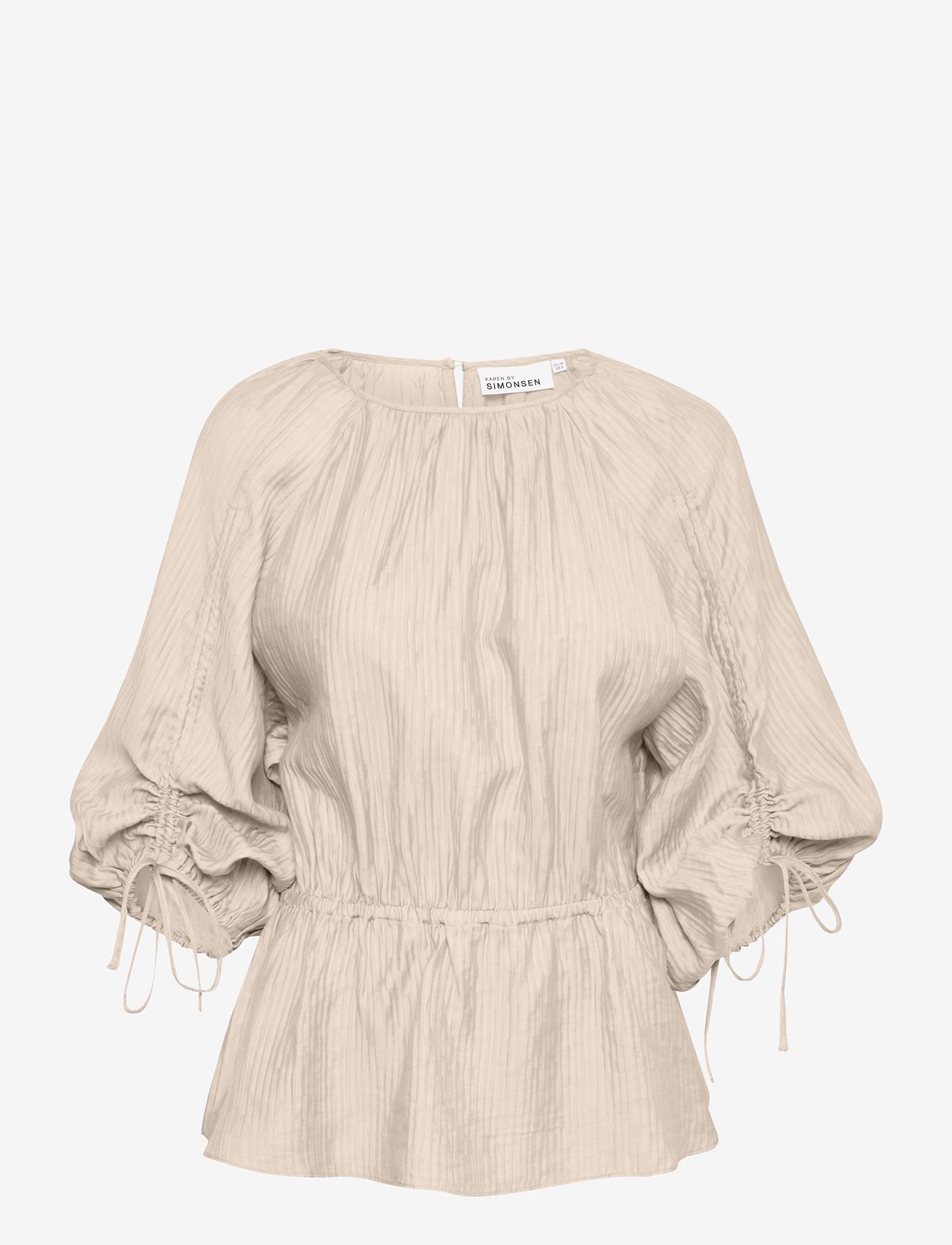 Karen By Simonsen - NomaKB Blouse - blouses met lange mouwen - peyote - 0