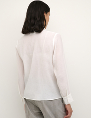 Karen By Simonsen - NathasjaKB Shirt - langärmlige blusen - bright white - 3