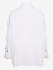 Karen By Simonsen - NillaKB Shirt - langærmede skjorter - bright white - 1