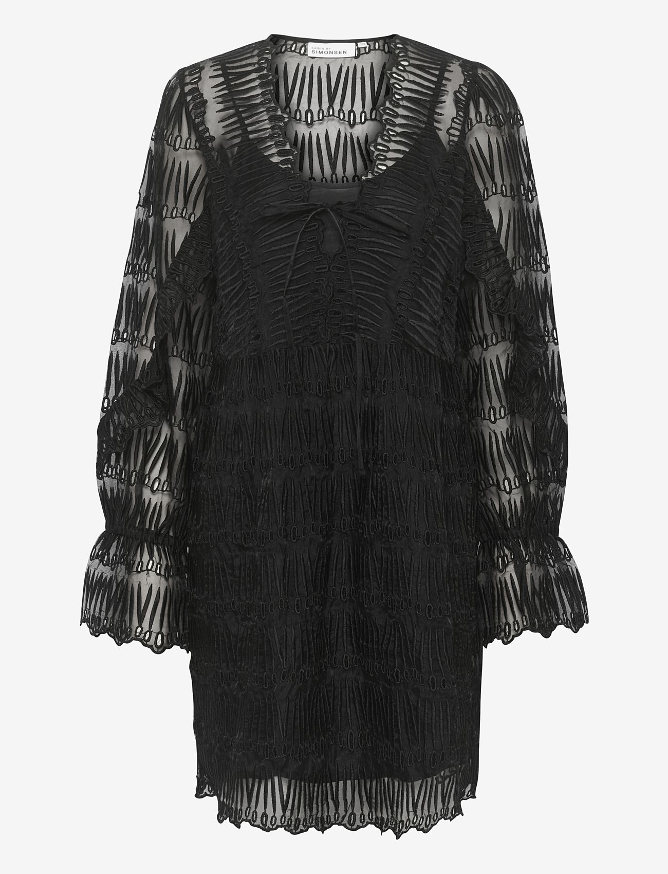 Karen By Simonsen - NadineKB Dress - midi kjoler - meteorite - 1