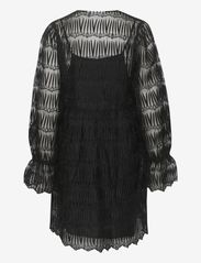 Karen By Simonsen - NadineKB Dress - midi kjoler - meteorite - 1