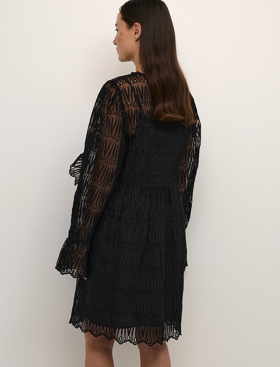 Karen By Simonsen - NadineKB Dress - midiklänningar - meteorite - 4