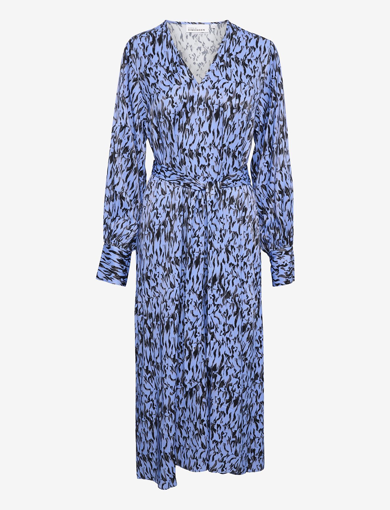Karen By Simonsen - NikoleKB Long Dress - midi kjoler - nikole della blue - 1