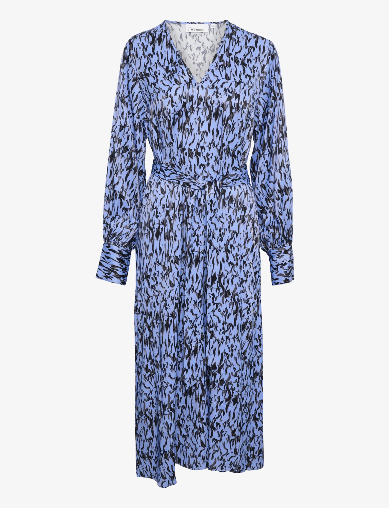 Karen By Simonsen NikoleKB Long Dress - Tøj - NIKOLE DELLA BLUE / blue