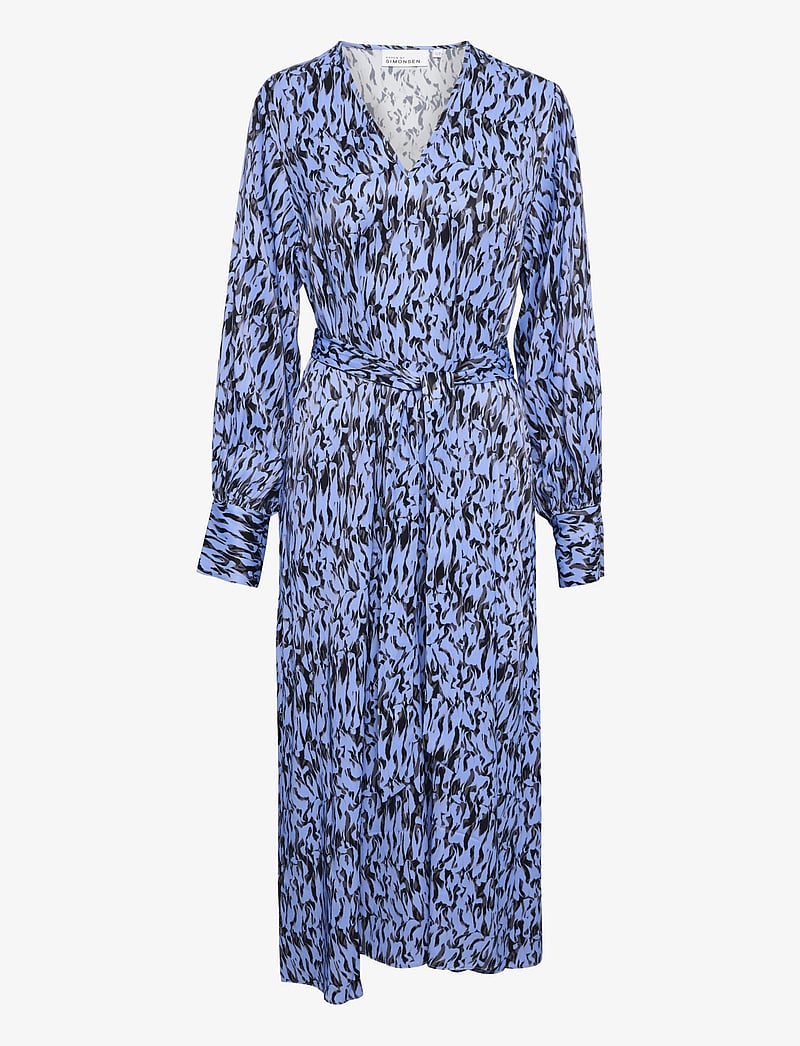 Karen By Simonsen - NikoleKB Long Dress - midi kjoler - nikole della blue - 1
