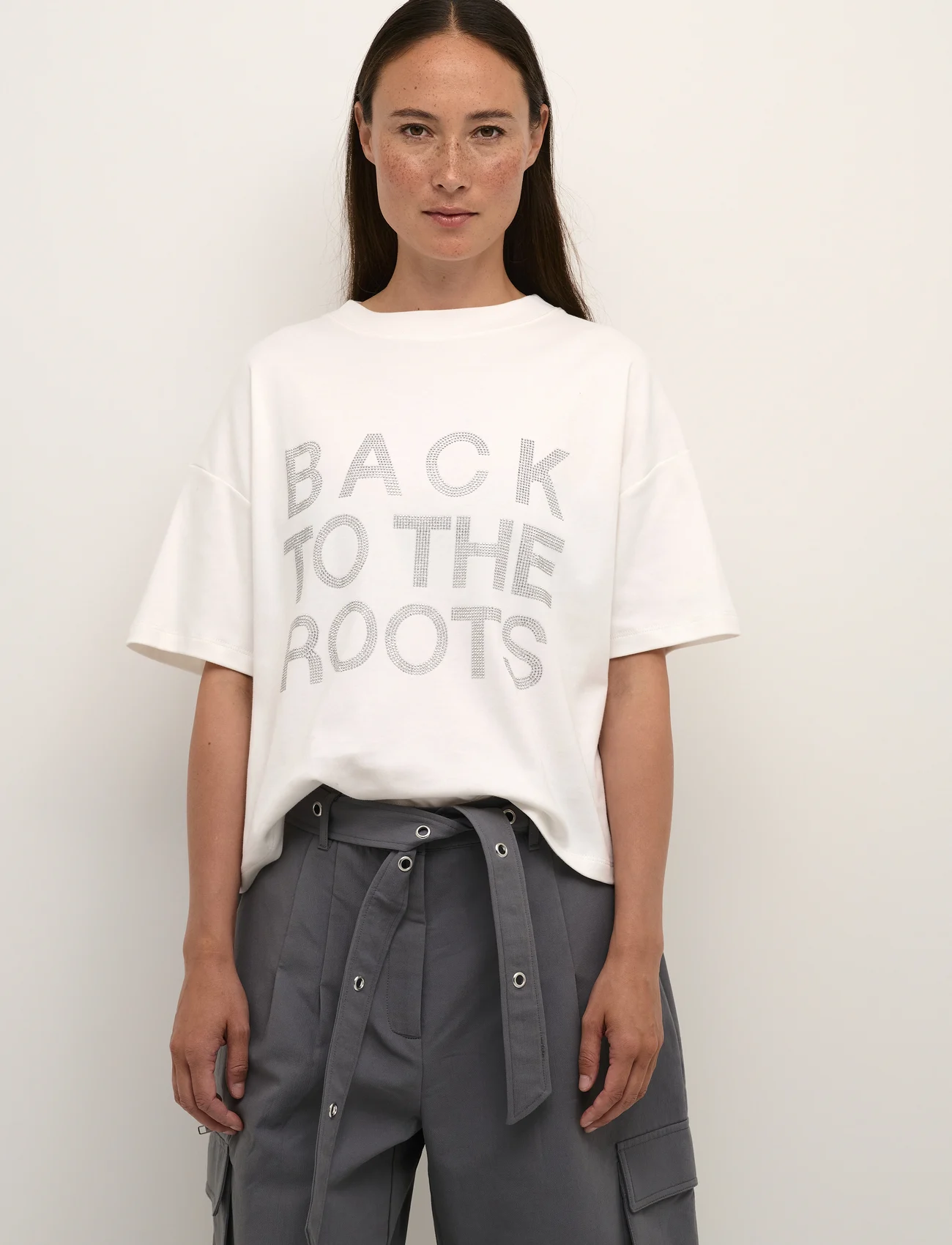 Karen By Simonsen - NoomaKB Tee - t-shirts - bright white - 0
