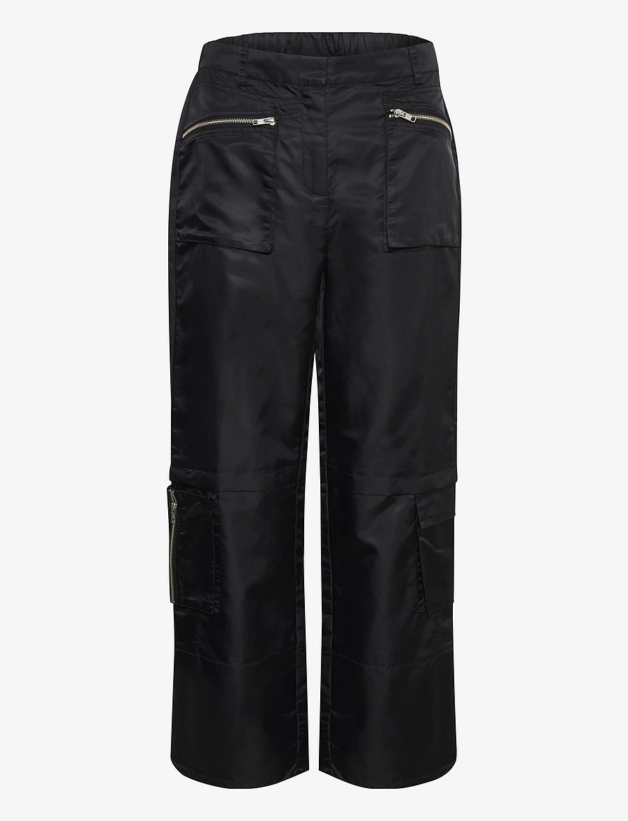 Karen By Simonsen - NynneKb Pants - hose mit geradem bein - meteorite - 1