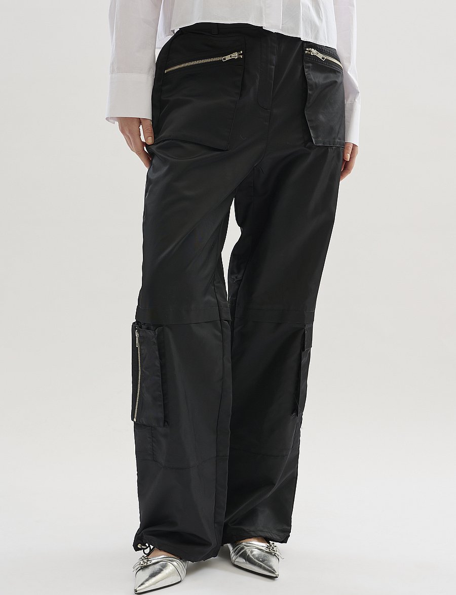 Karen By Simonsen - NynneKb Pants - hose mit geradem bein - meteorite - 0