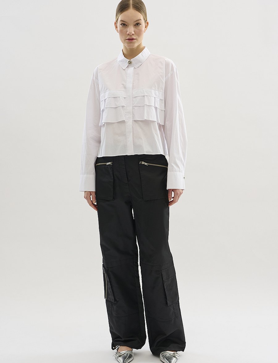 Karen By Simonsen - NynneKb Pants - hose mit geradem bein - meteorite - 3
