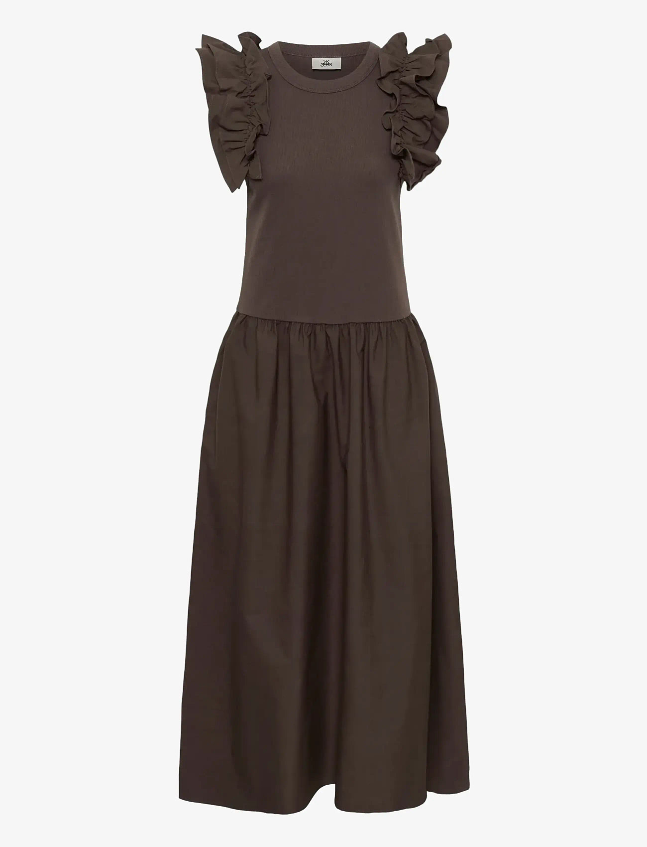 Karen By Simonsen - OdaKB Dress - maxikleider - chocolate martini - 1