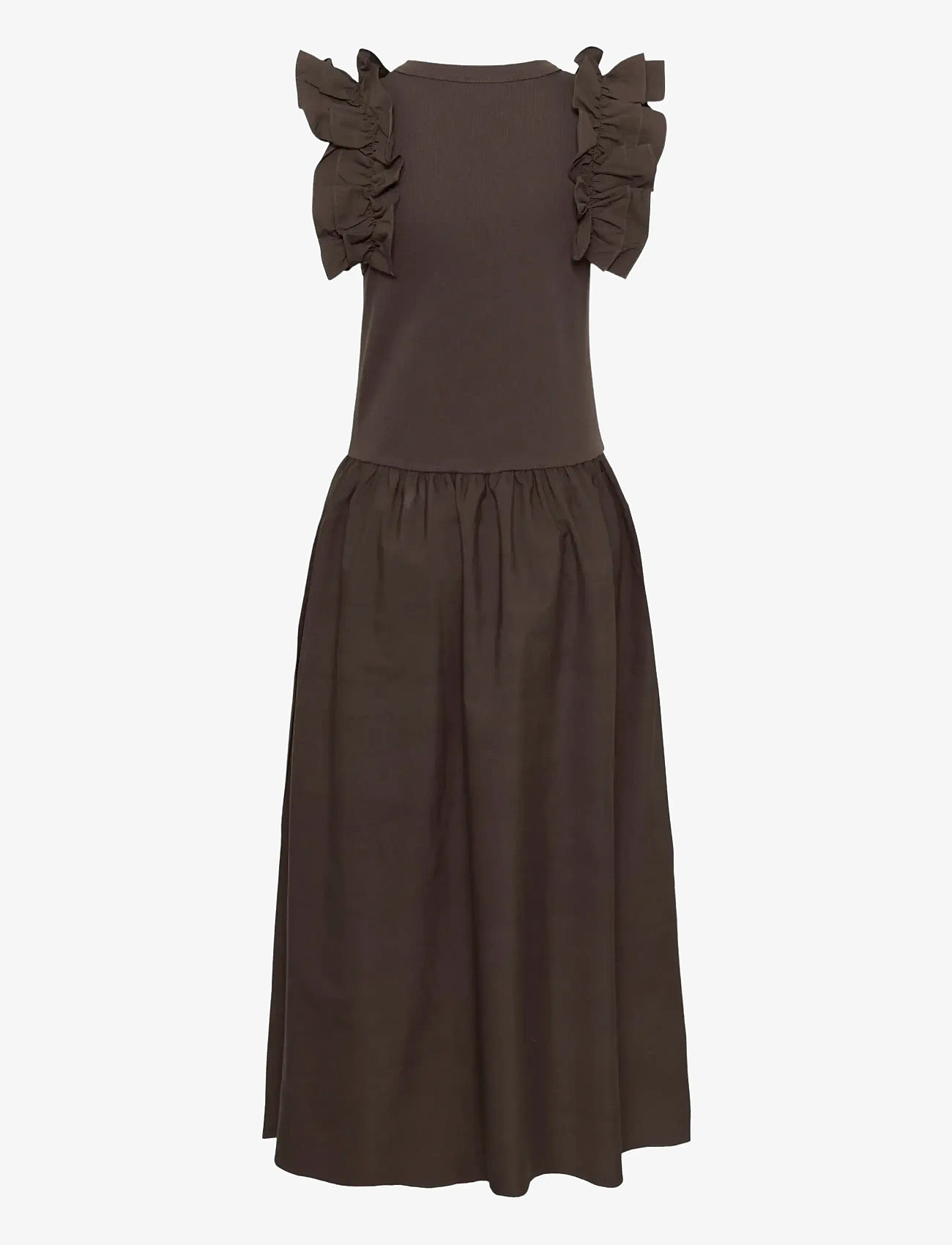 Karen By Simonsen - OdaKB Dress - maxikleider - chocolate martini - 2