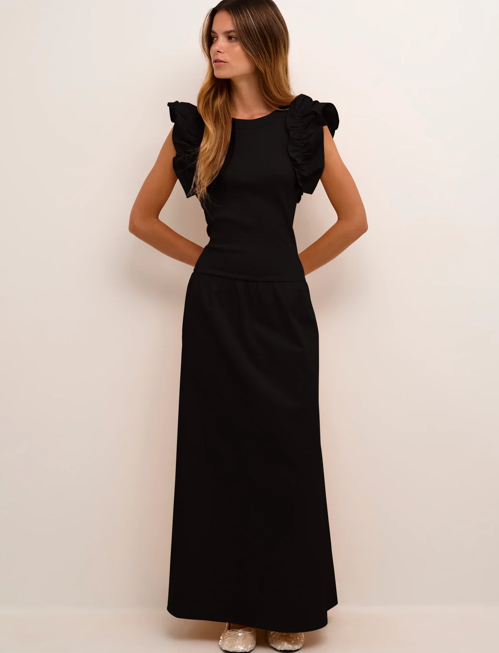 Karen By Simonsen - OdaKB Dress - t-shirt-kleider - meteorite - 3