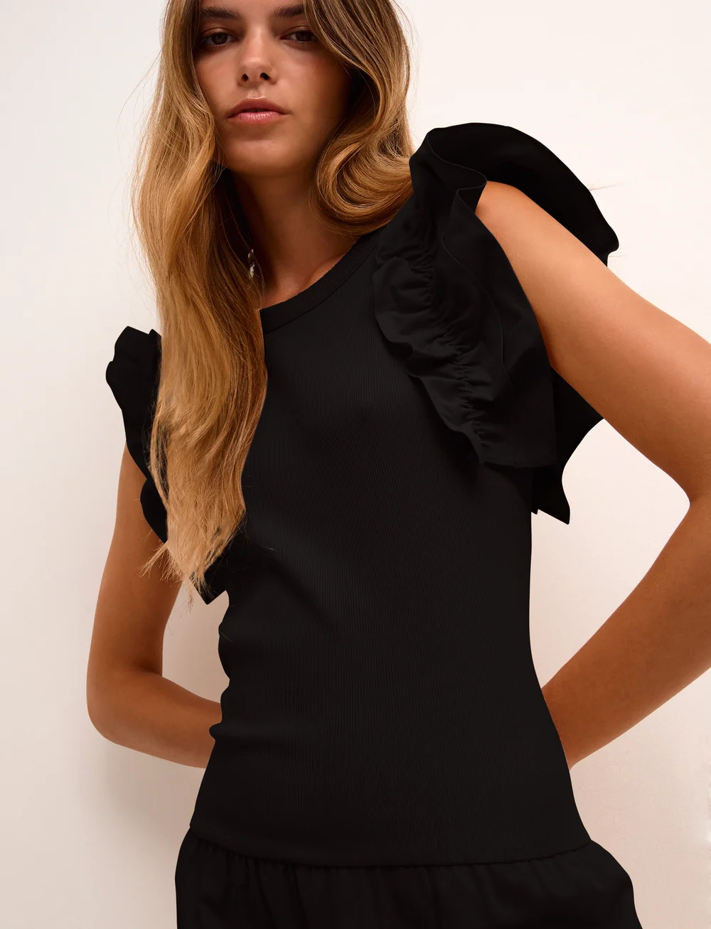 Karen By Simonsen - OdaKB Dress - t-shirt-kleider - meteorite - 5