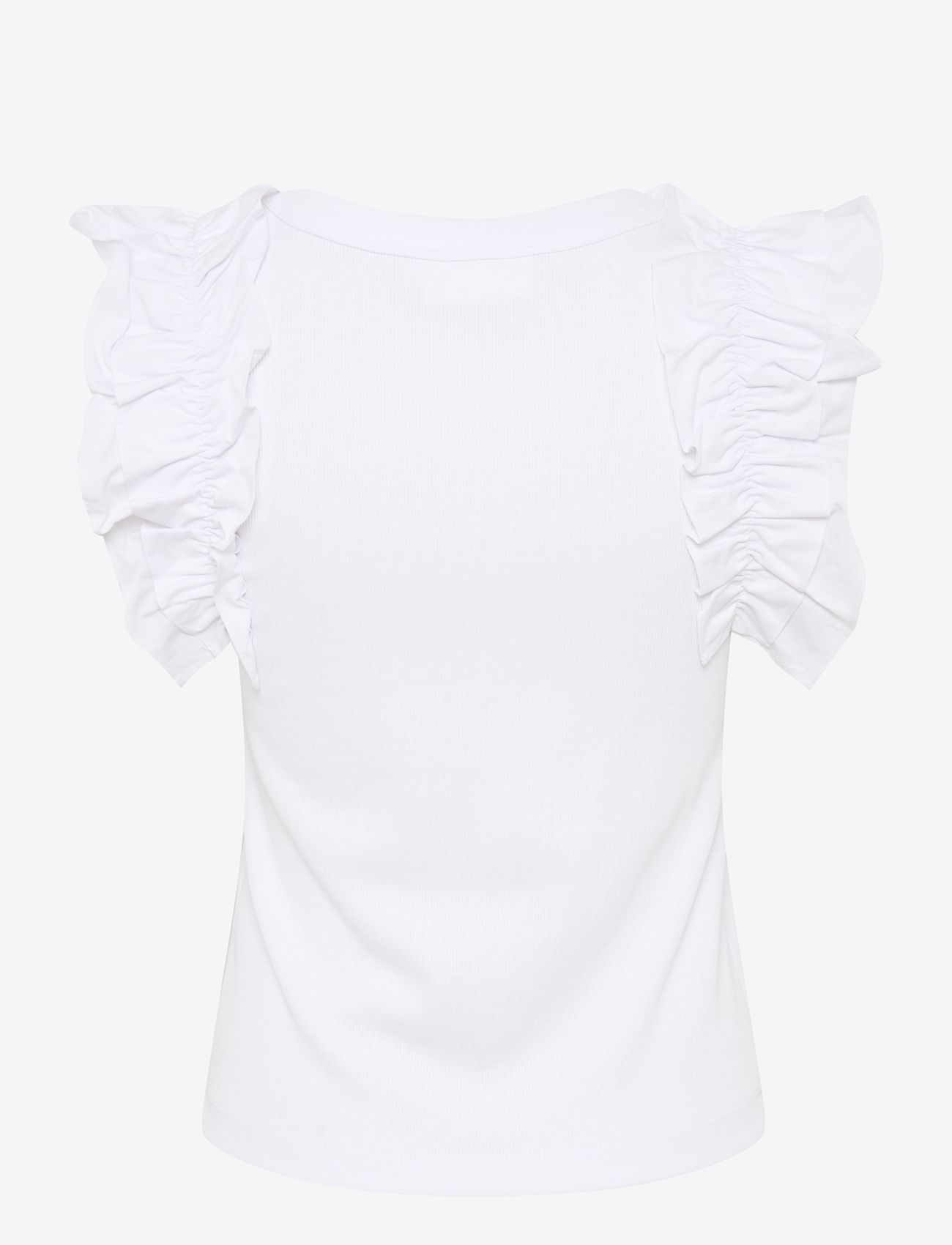 Karen By Simonsen - OdaKB Tank - efterårstøj - bright white - 1